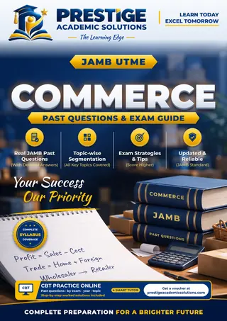 Commerce — JAMB UTME Series book cover