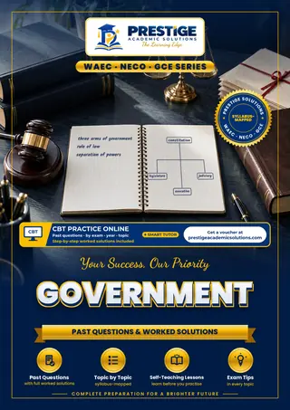 Government — WAEC / NECO / GCE Series book cover